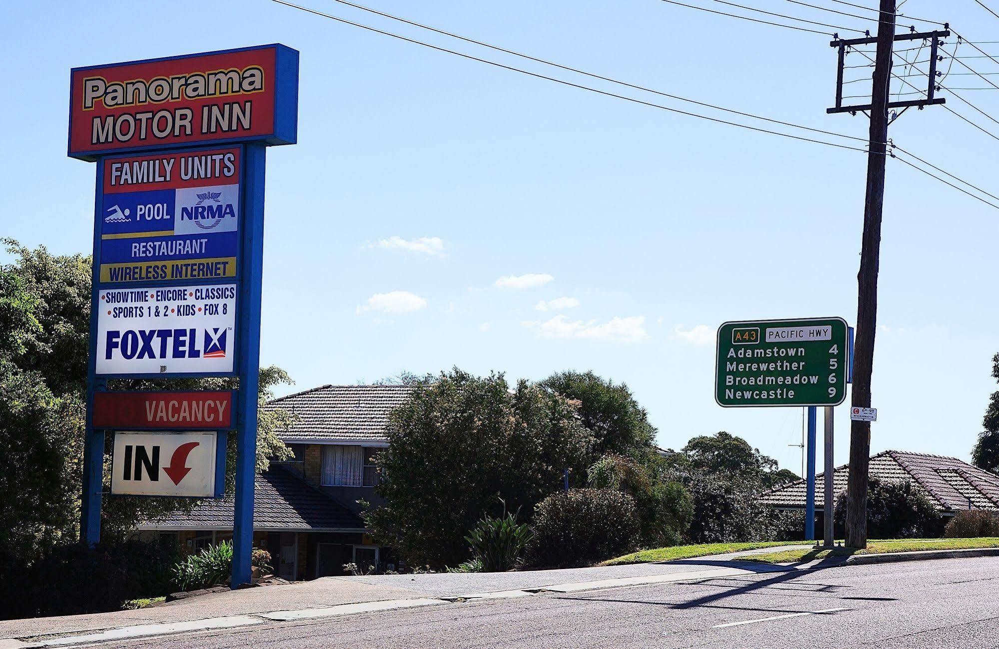 Panorama Motor Inn Newcastle Buitenkant foto
